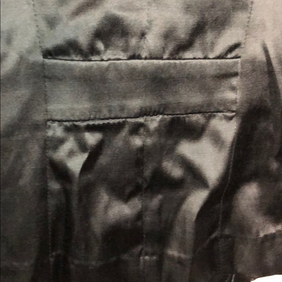 Charlottes Russe satin shiny blazer tuck on waist - Picture 6 of 8